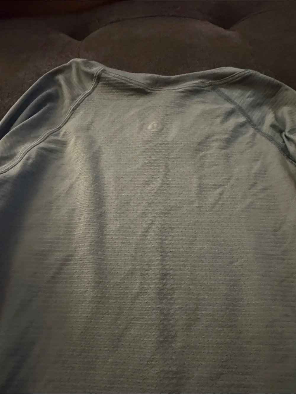 lululemon athletica Long Sleeve Crew Top in Light Sage